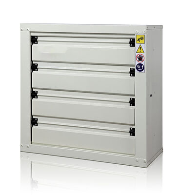 0.37kW ανεμιστήρες εξάτμισης θερμοκηπίων, ανεμιστήρας εξαερισμού αρνητικής πίεσης 160Pa