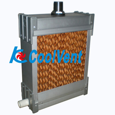 Καφετιά δροσίζοντας μαξιλάρια κυτταρίνης για τα φάρματα πουλερικών/ζωικό κεφάλαιο